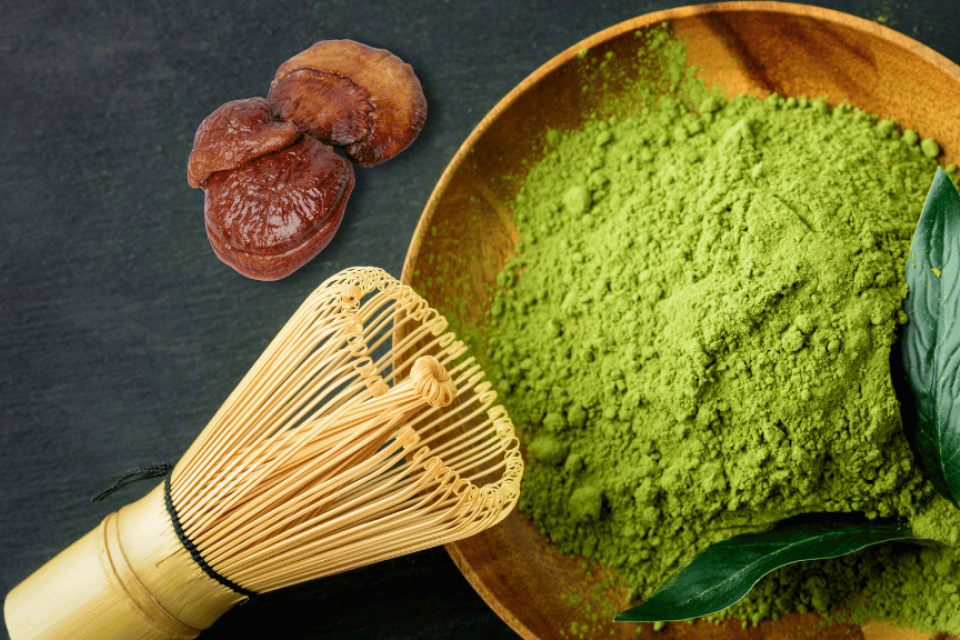 Matcha με Μανιτάρια: Η νέα βίγκαν φουλ ενέργεια στο φλιτζάνι σου;